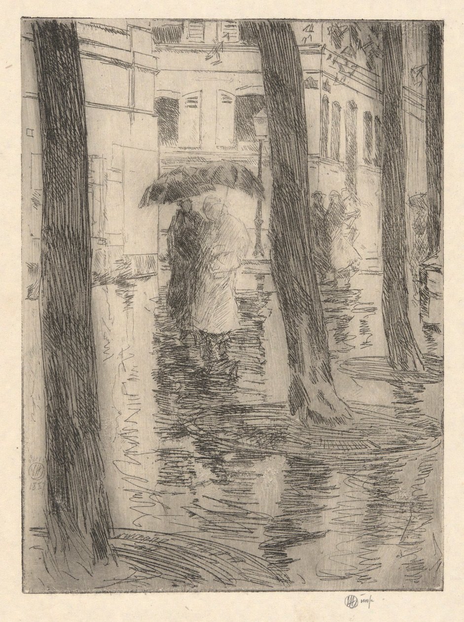 Zola av Childe Hassam
