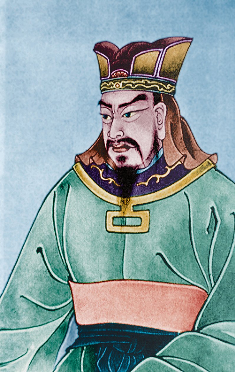 Sun Tzu (6:e-5:e århundradet f.Kr.) av Chinese School