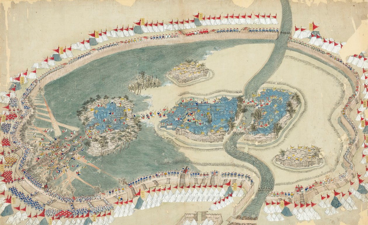 Taipingupproret, efter 1864. av Chinese Master.