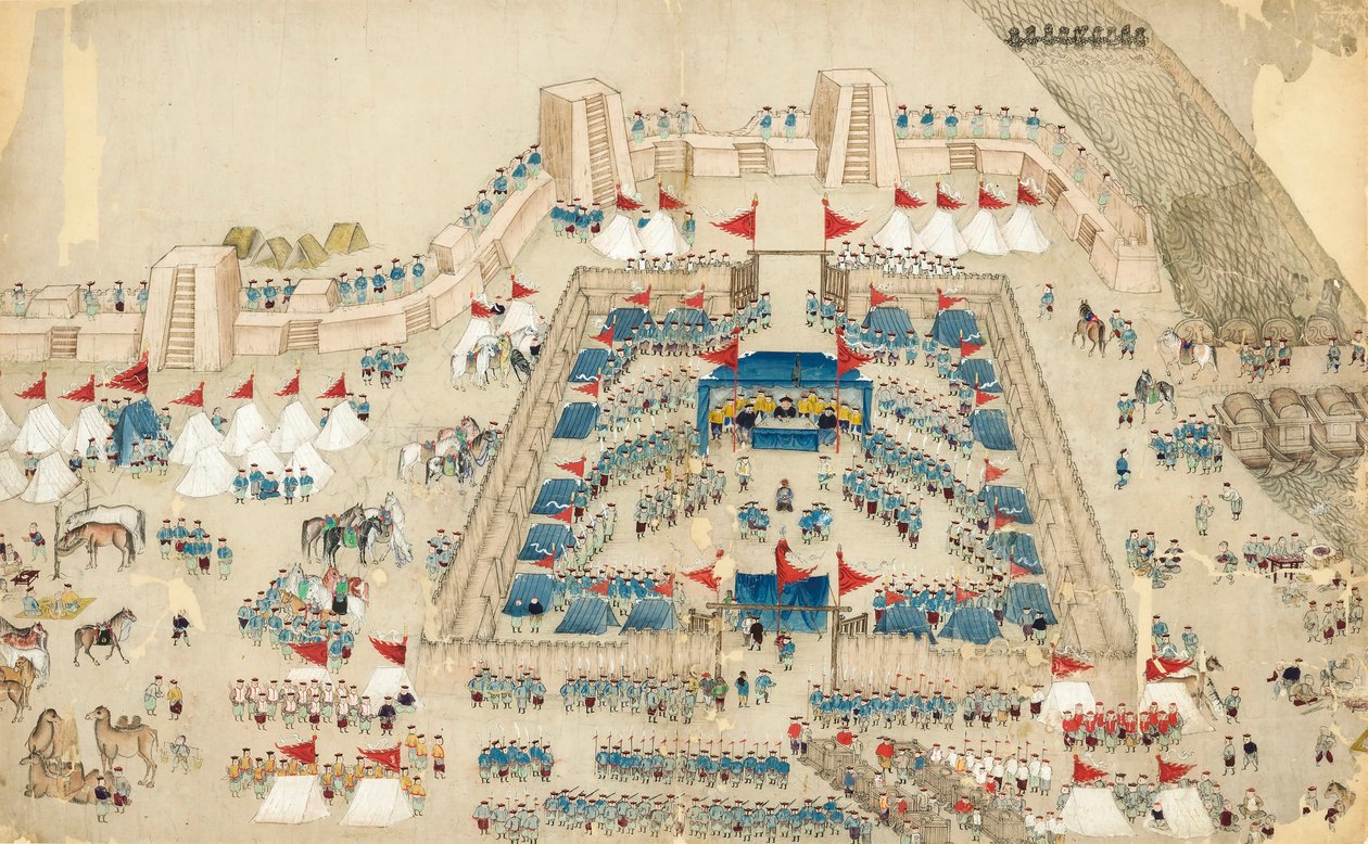Taipingupproret, efter 1864. av Chinese Master.