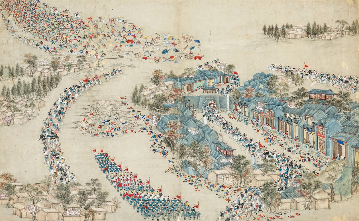 Taipingupproret, efter 1864. av Chinese Master.