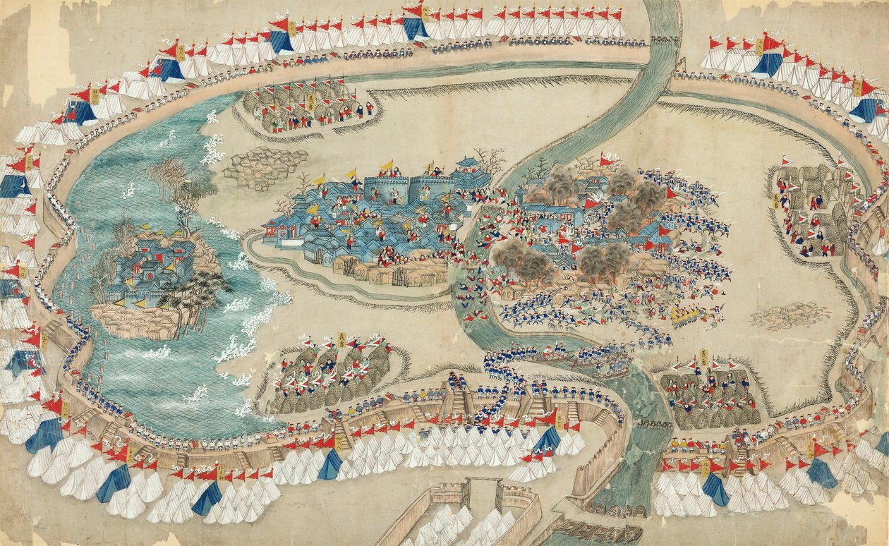 Taipingupproret, efter 1864. av Chinese Master.