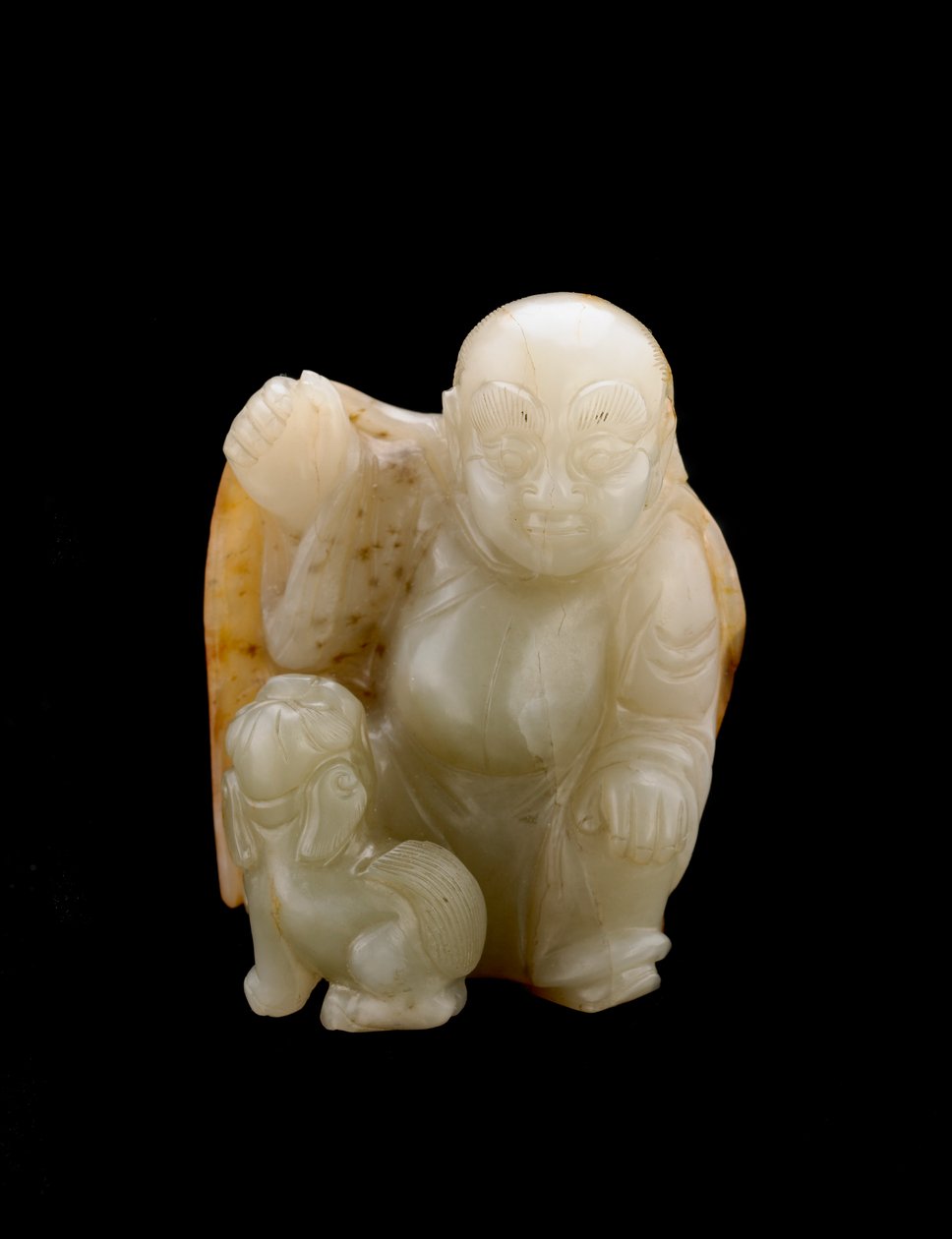 buddhistisk munk av Chinese School