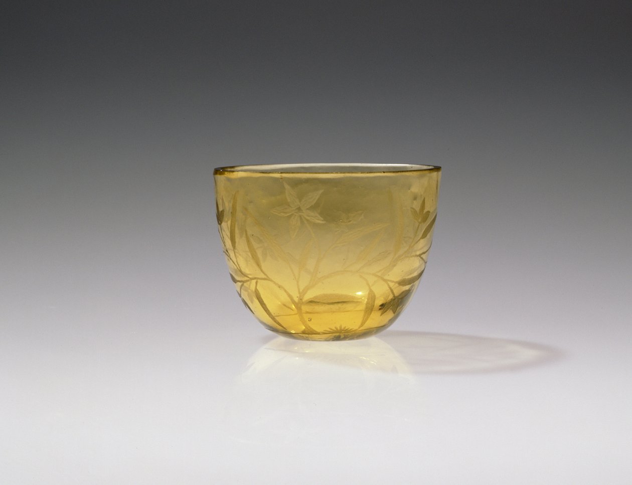 Vinkopp, Yongzheng-period, 1723-35 (gult glas) av Chinese School