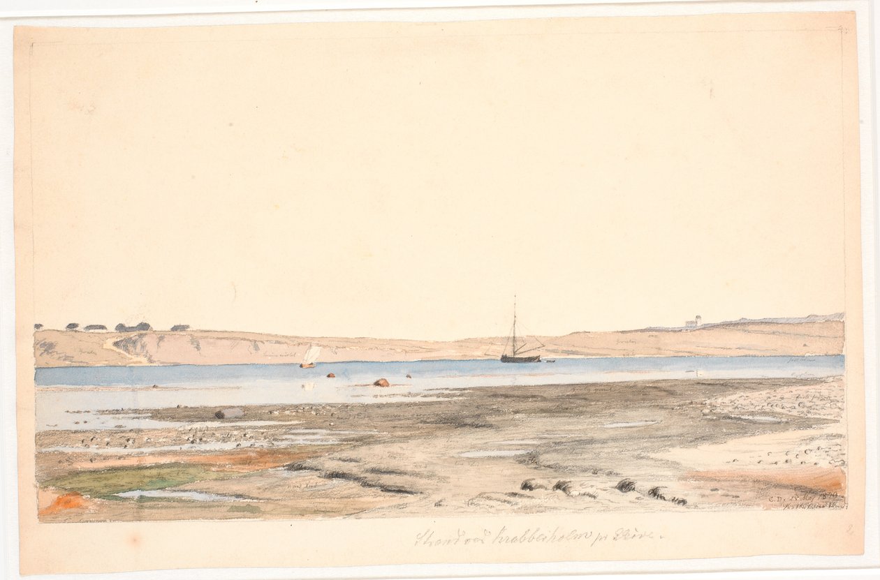 Krabbesholms strand av Christen Dalsgaard