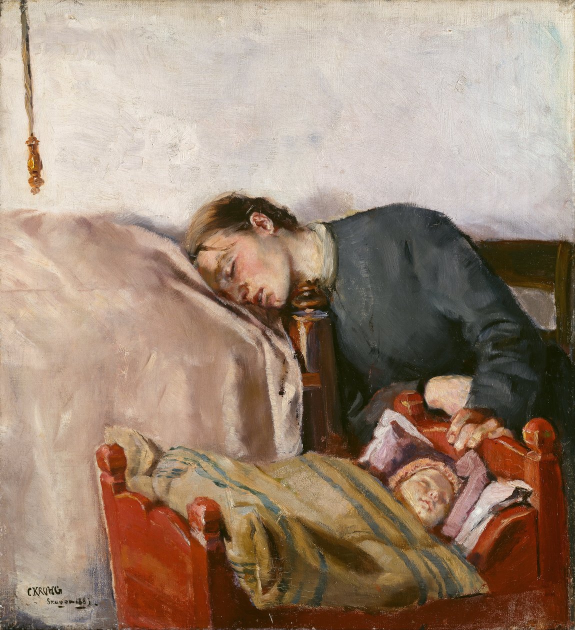 Mamma och barn av Christian Krohg