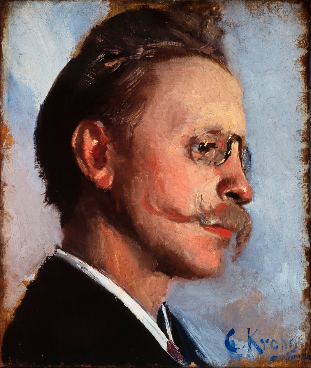 Otto Benzon av Christian Krohg