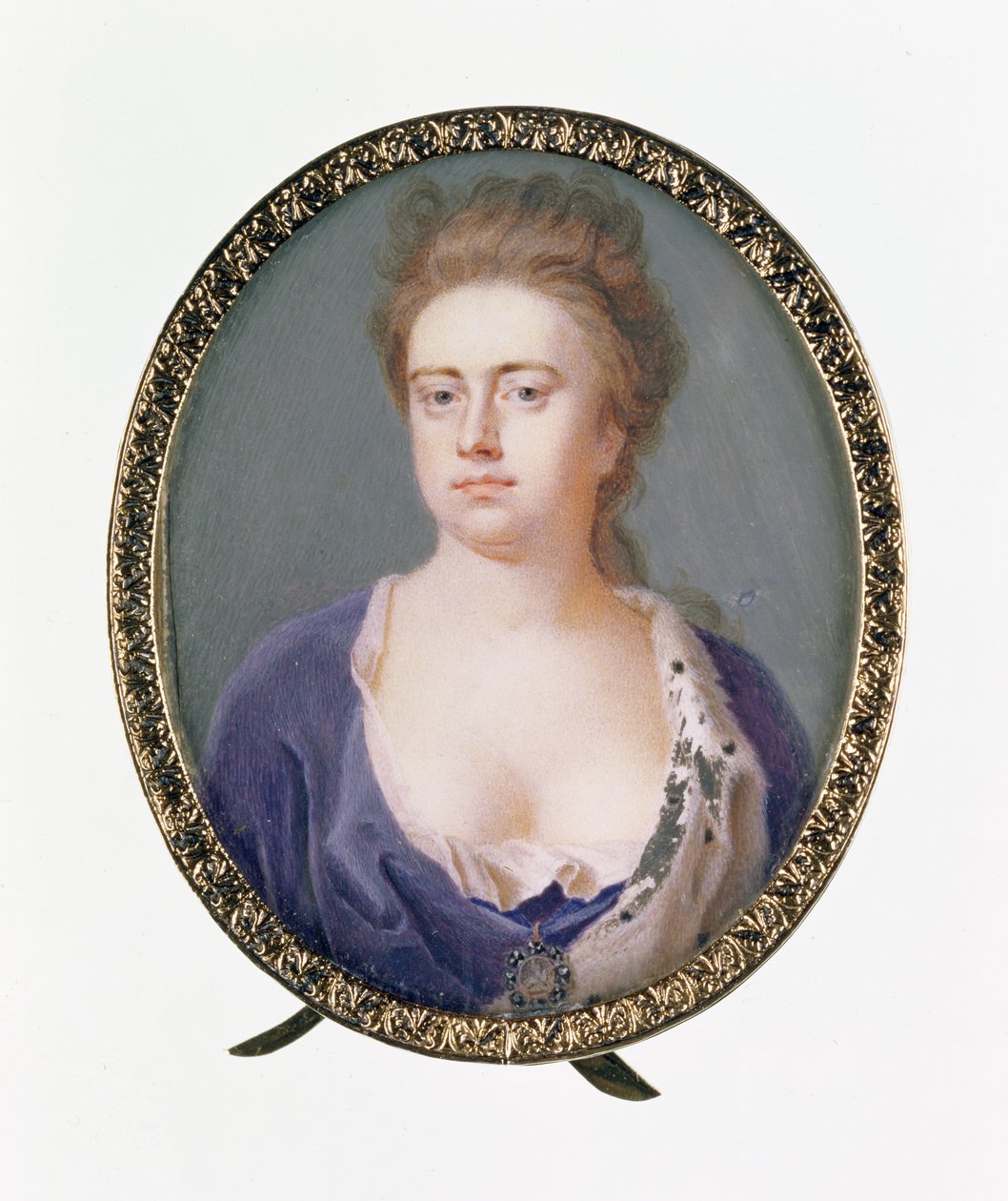 Miniatyr av drottning Anne av Christian Richter