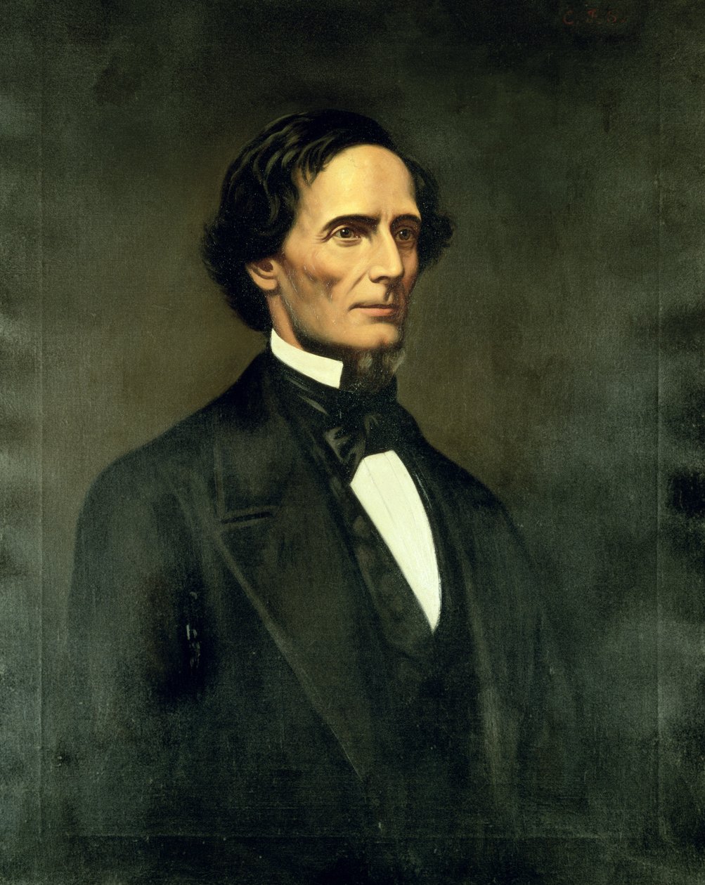 Jefferson Davis av Christian F. Schwerdt