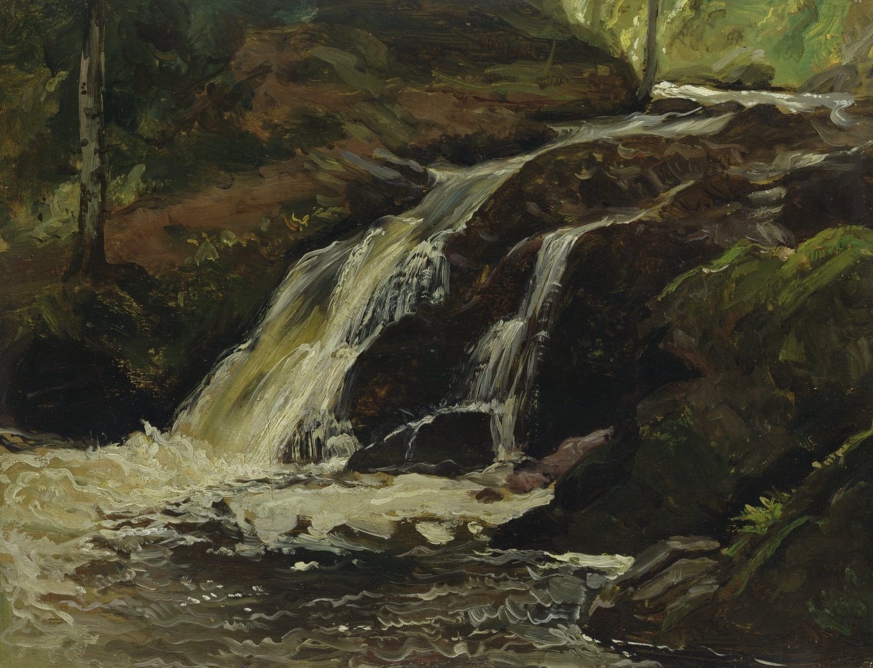 Vattenfall av Christian Friedrich Gille