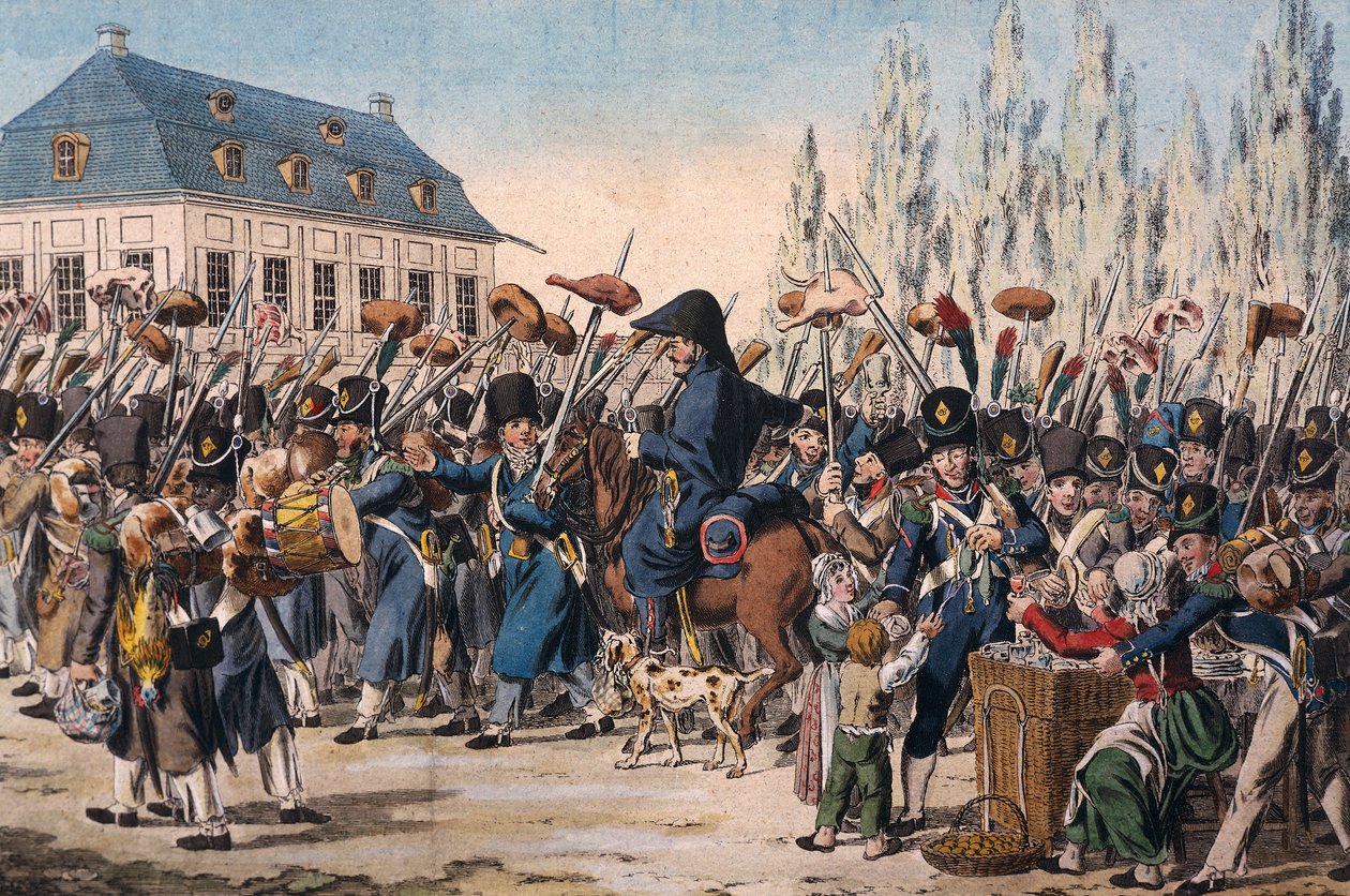 Franska kommer in i Jena den 14 oktober av Christian Gottfried Geissler