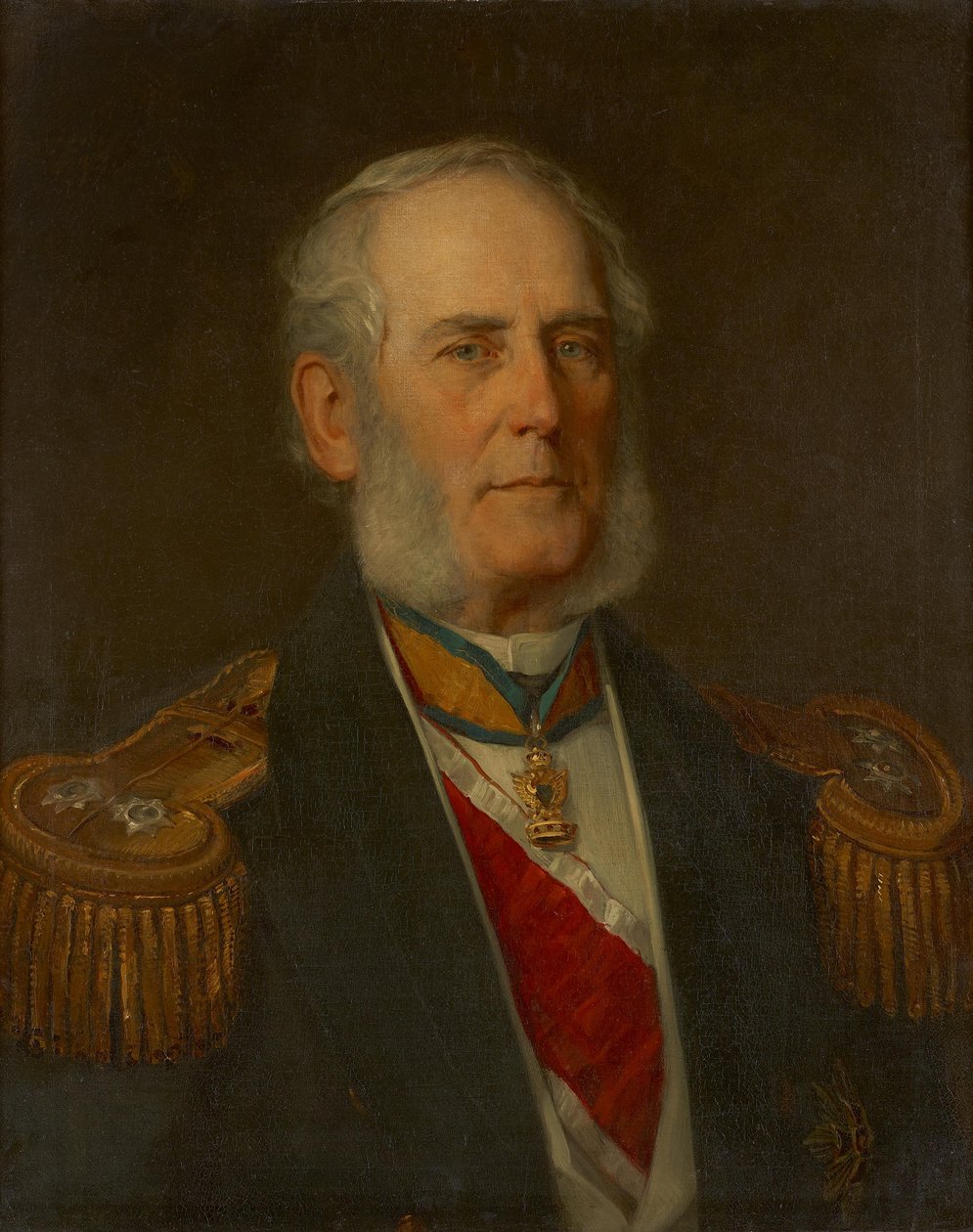 Bernhard Freiherr von Wüllerstorf-Urbair av Christian Griepenkerl