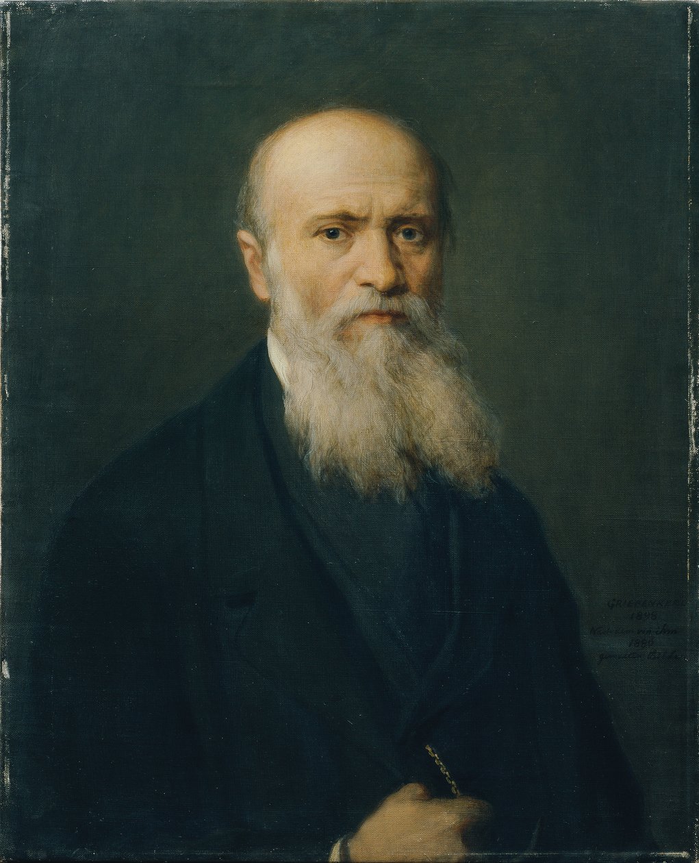 Målaren Eduard von Engerth av Christian Griepenkerl