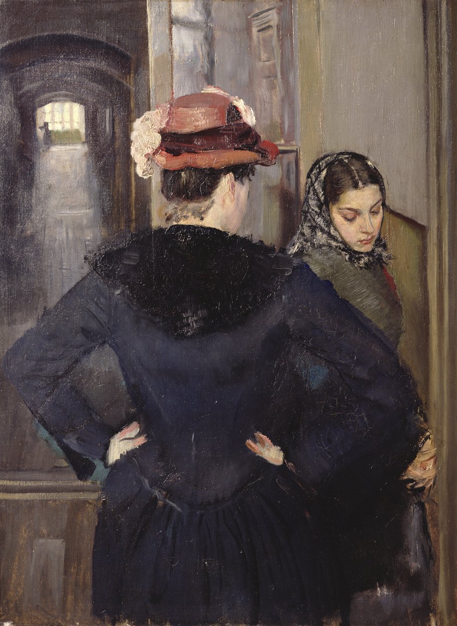 Ett möte (Albertine) av Christian Krohg