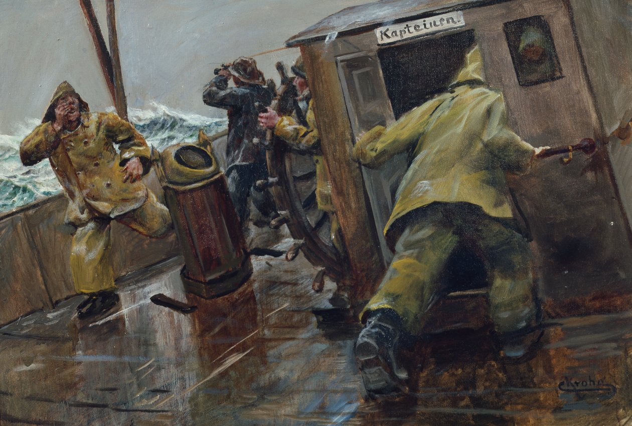 Markbrytare av Christian Krohg