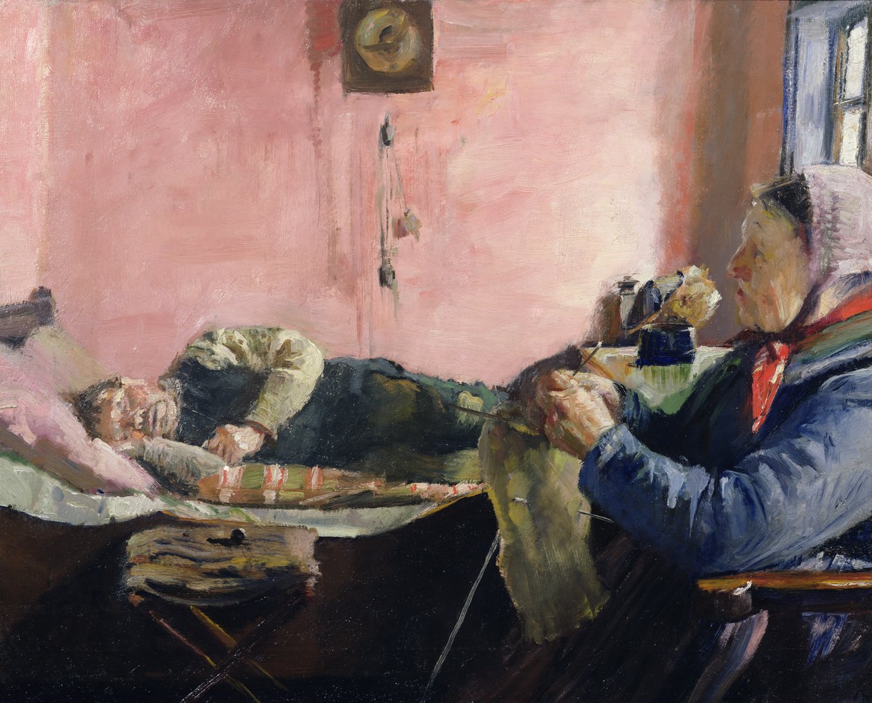 Niels Gaihedes eftermiddagslur av Christian Krohg