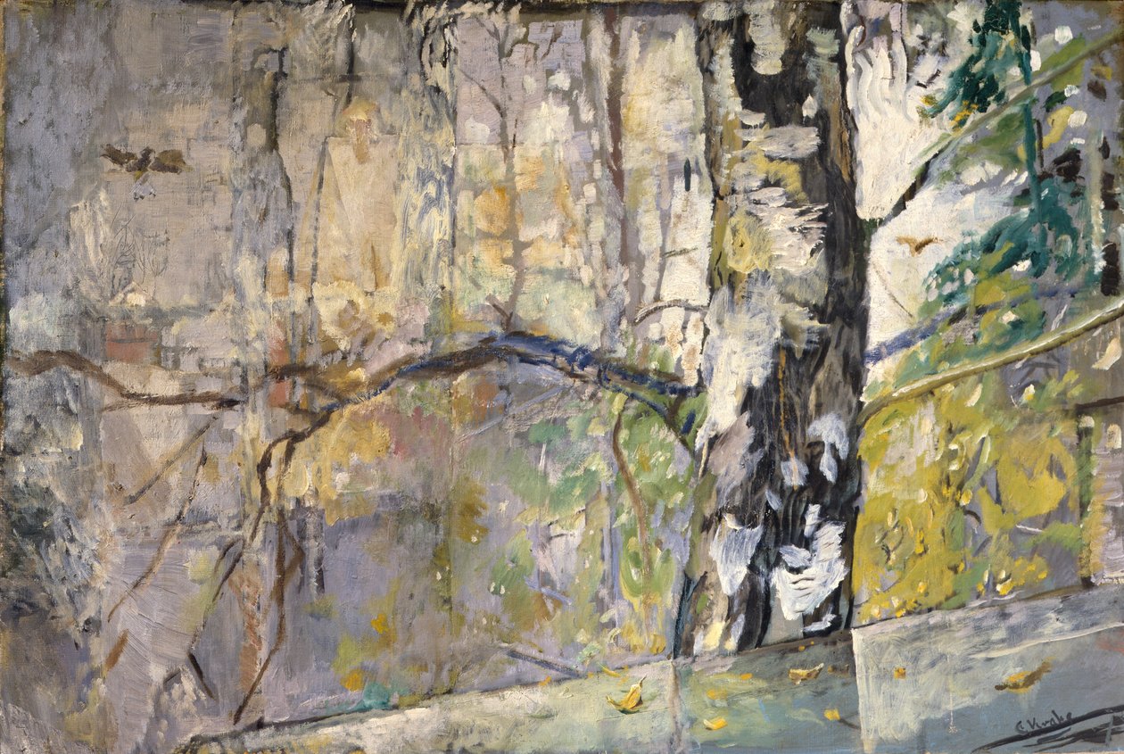 Vår på Halfdan Svartes gata (Oslo) av Christian Krohg