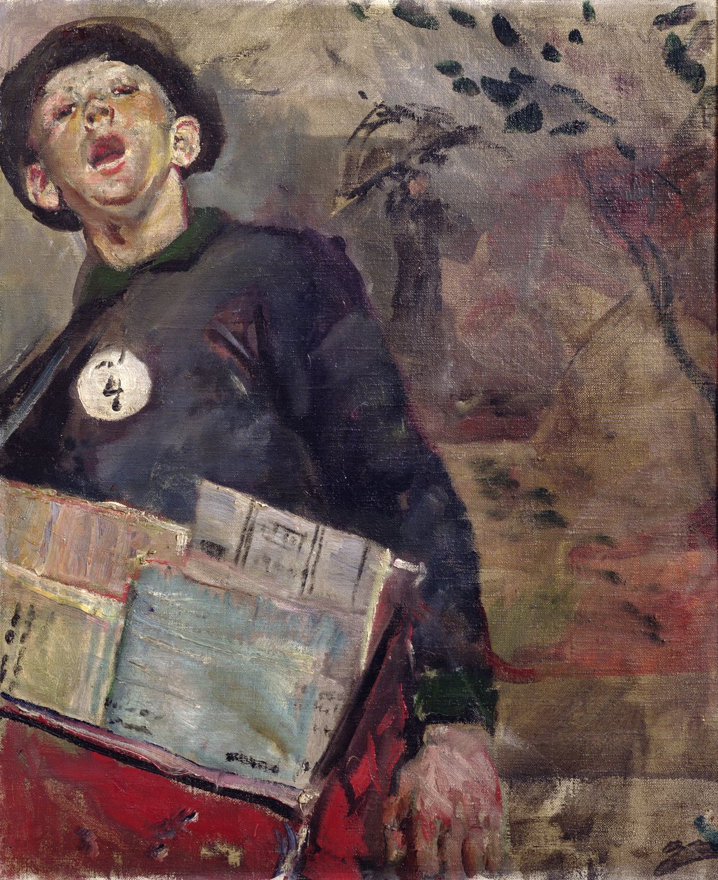 Tidningspojken av Christian Krohg