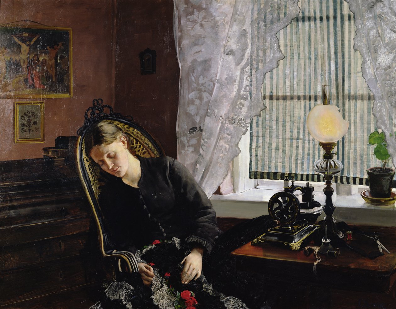 Sömmerskan av Christian Krohg