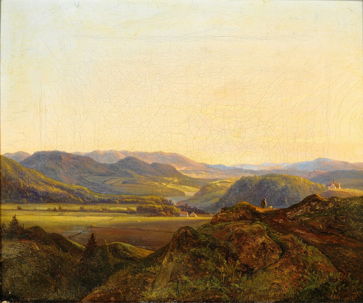 Från Hardanger i Norge, sommar av Christian Morgenstern