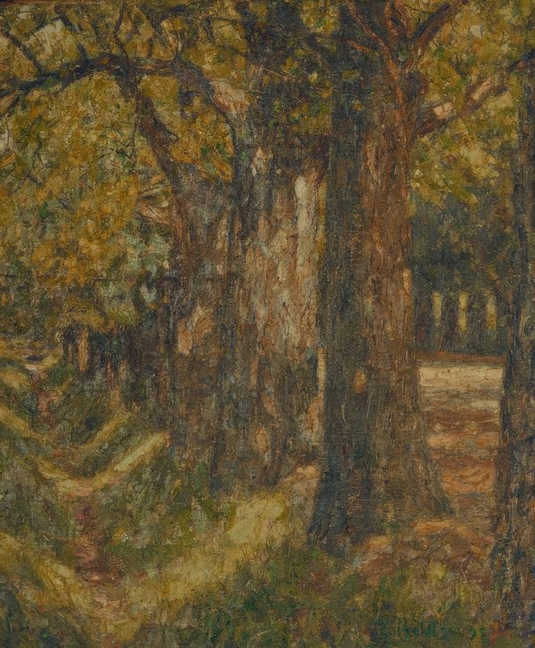 Belvedere Allee på midsommar av Christian Rohlfs
