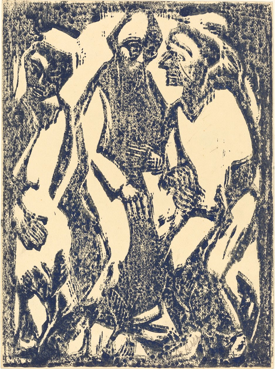 Överläggningsråd, 1913. av Christian Rohlfs