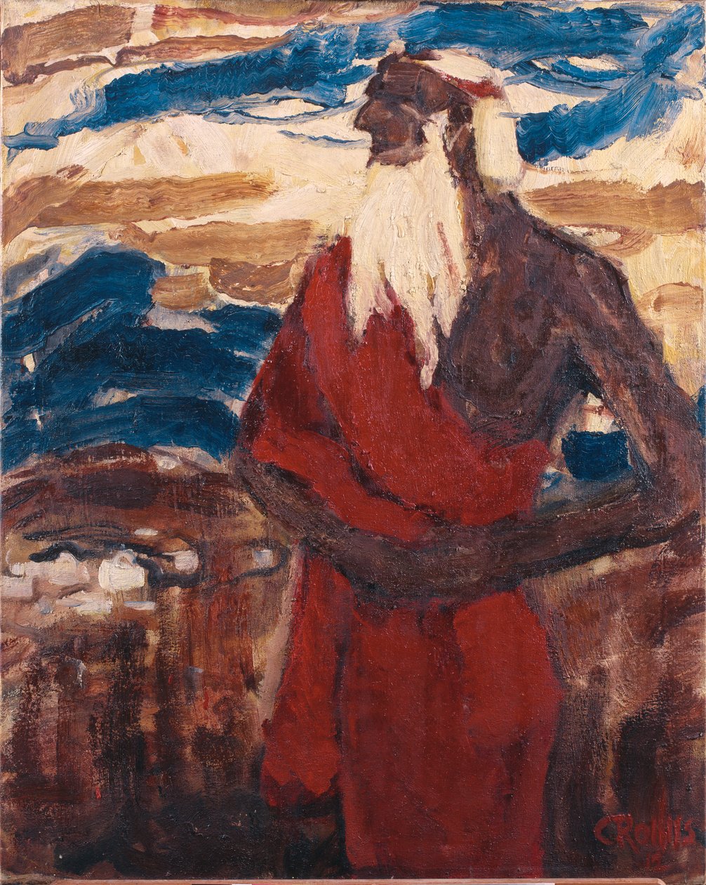 Moses undersöker det utlovade landet av Christian Rohlfs