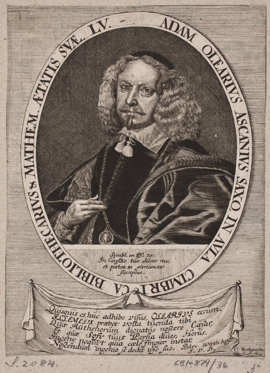 Adam Olearius av Christian Rothgiesser