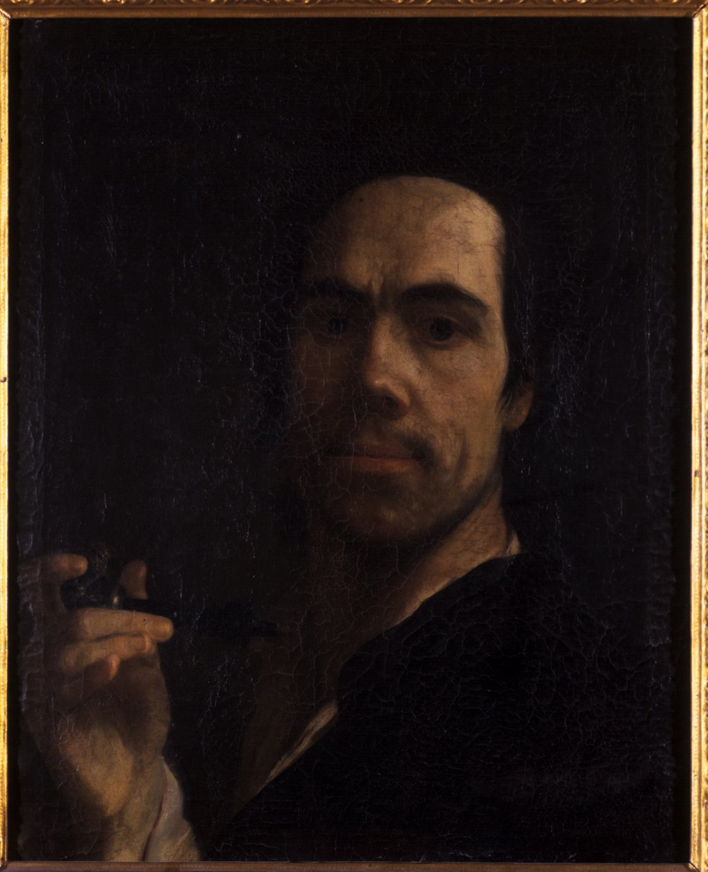 Självporträtt av Christian Seybold