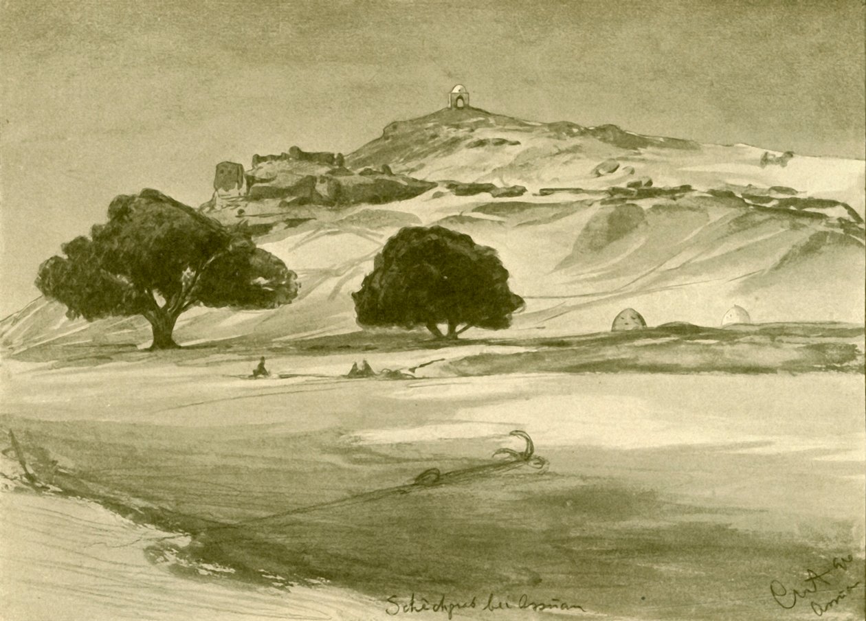 Assuan, Egypten, 1898. av Christian Wilhelm Allers