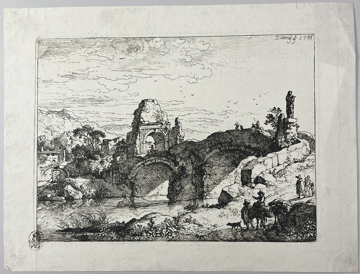 Stenbron av Christian Wilhelm Ernst Dietrich
