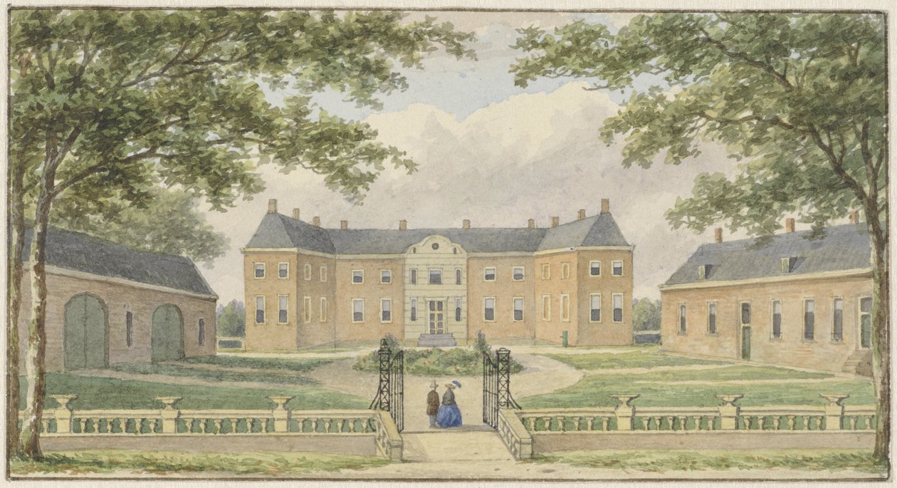 Huset Ampsen, nära Lochem av Christianus Hendricus Hein
