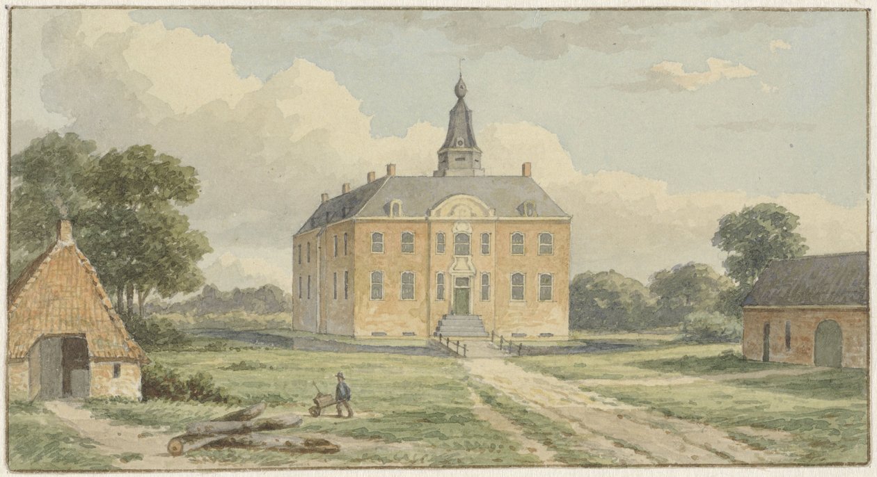 Huset Nettelhorst, nära Lochem av Christianus Hendricus Hein