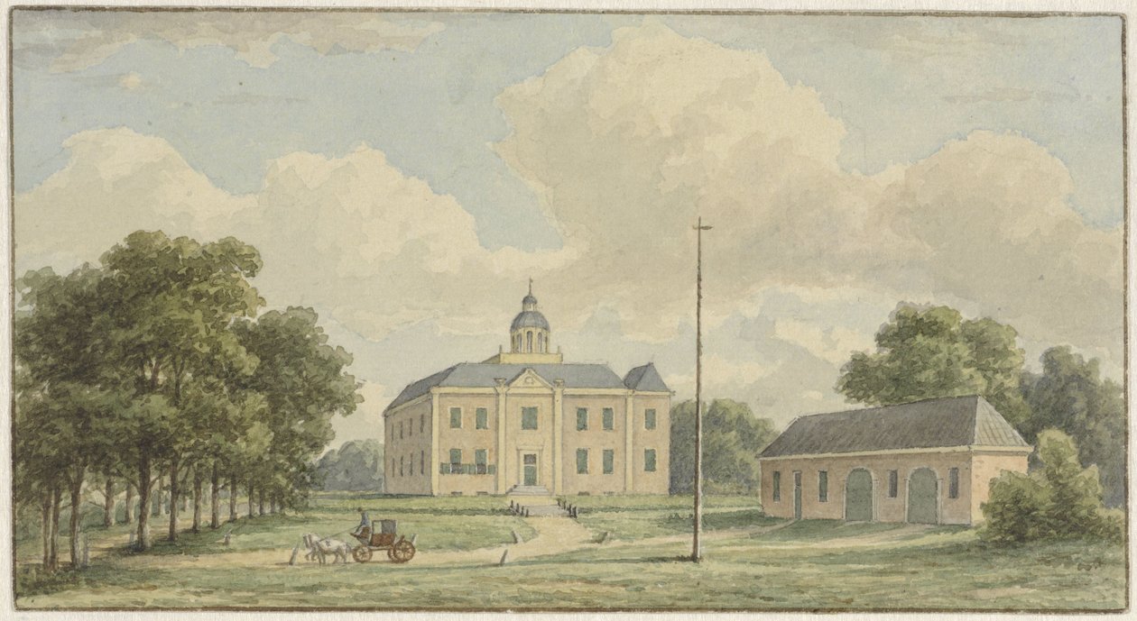 Hus De Cloese, nära Lochem av Christianus Hendricus Hein