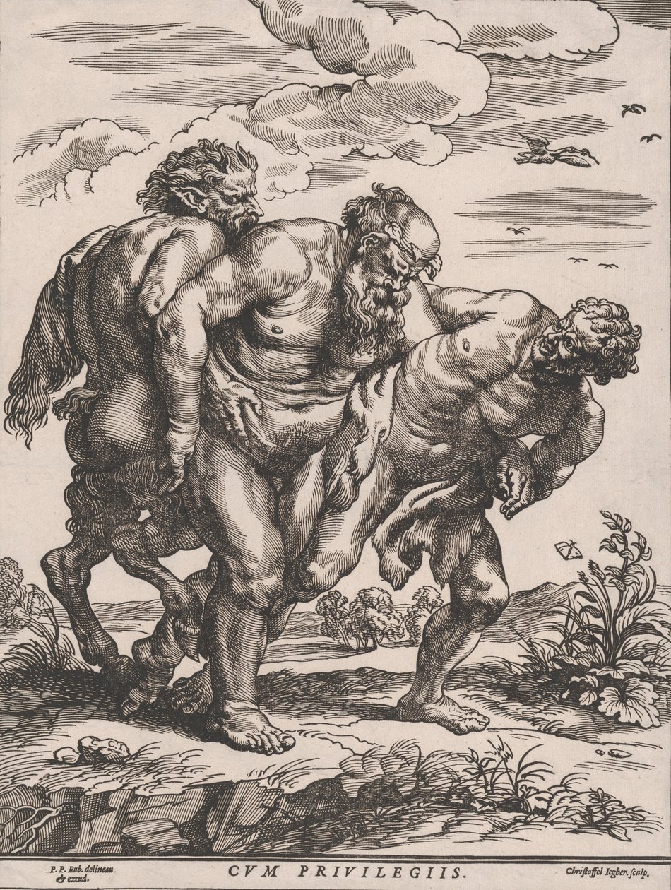 Silenusmarschen, ca. 1652. av Christoffel Jegher