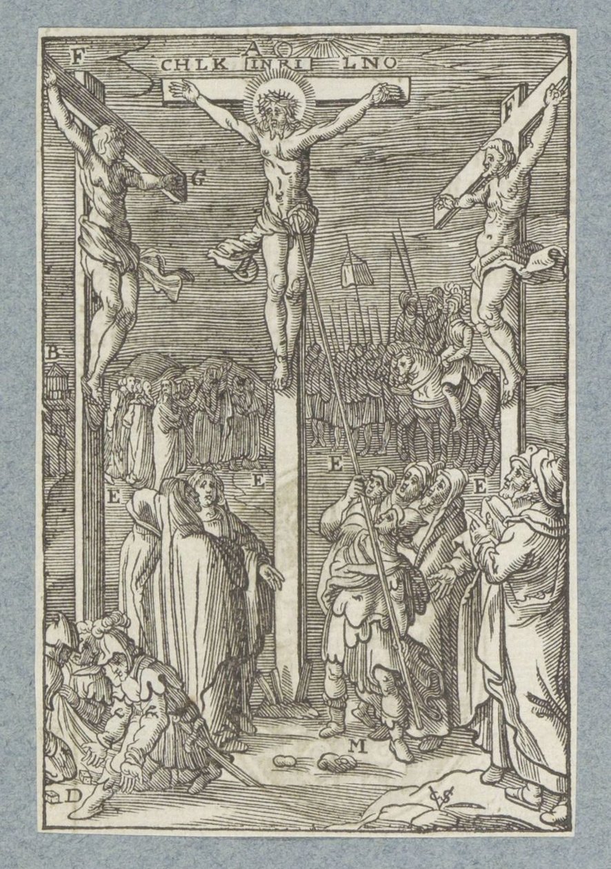 Kristus på korset av Christoffel van Sichem (II)