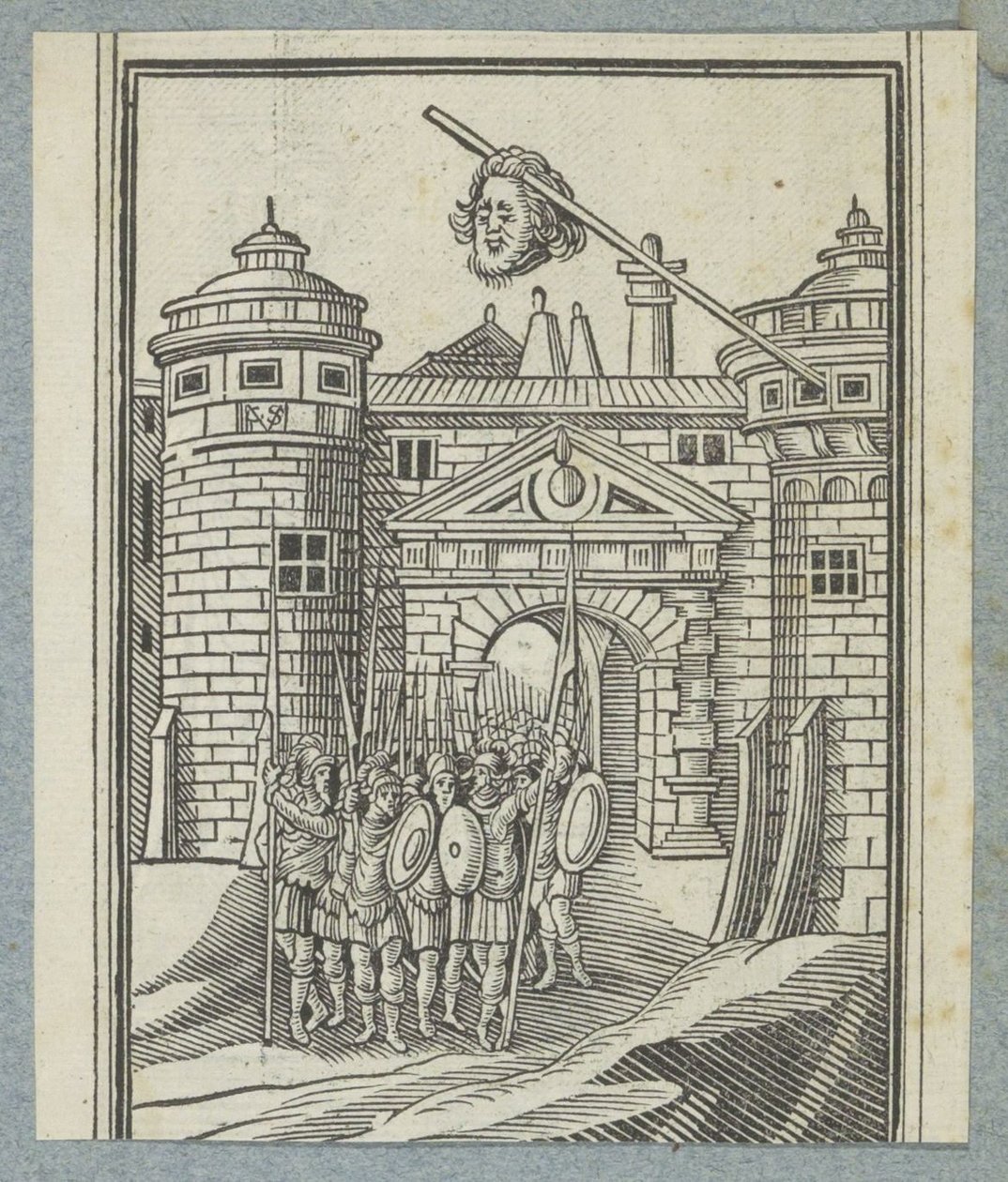 Chef för Holofernes av Christoffel van Sichem (II)