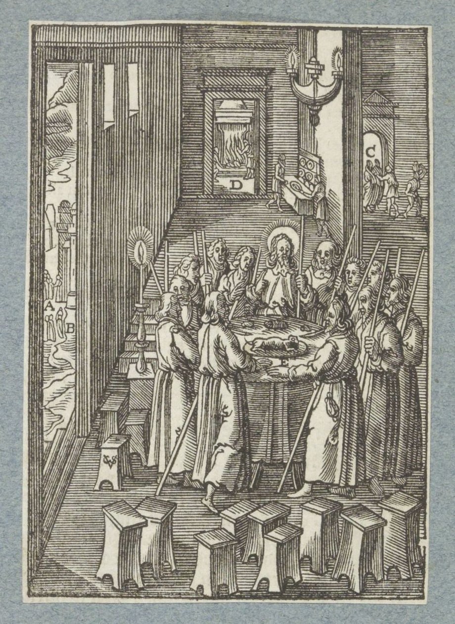 Pesachmaal av Christoffel van Sichem (II)