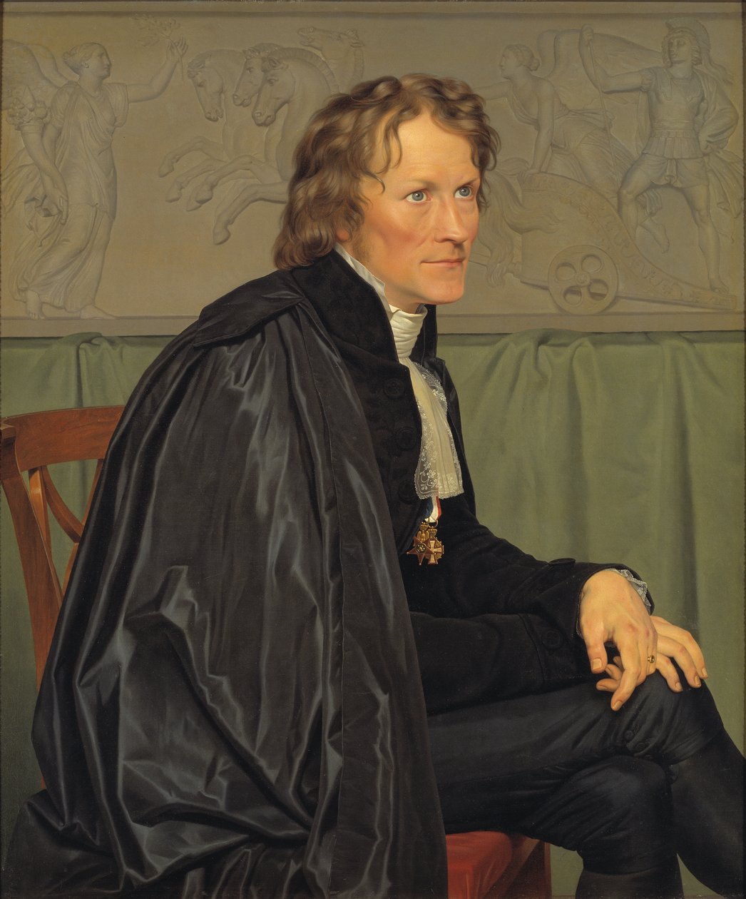 Bertel Thorvaldsen (1770-1844) av Christoffer Wilhelm Eckersberg