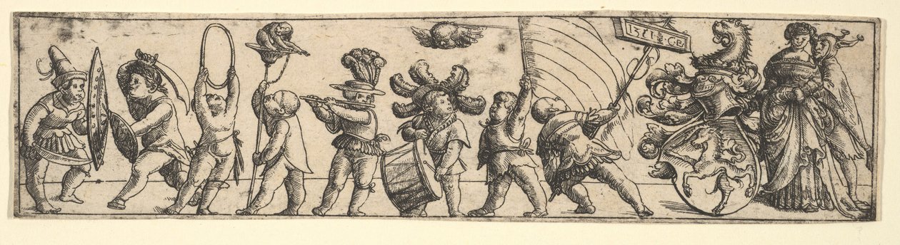 Fris med barn, 1531. av Christoph Bockstorffer
