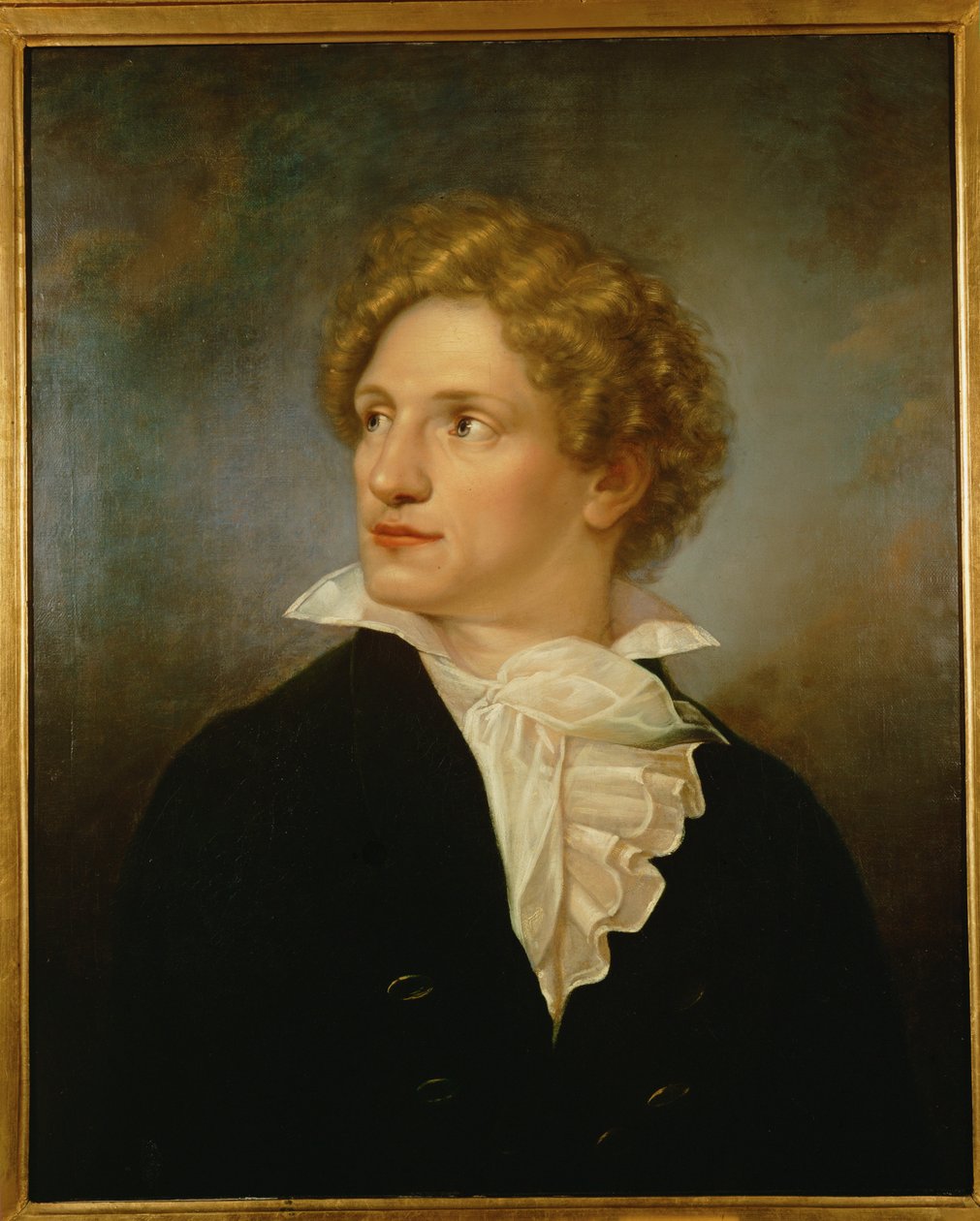 Poeten Ferdinand Raimund ... (målning på duk) av Christoph Frank