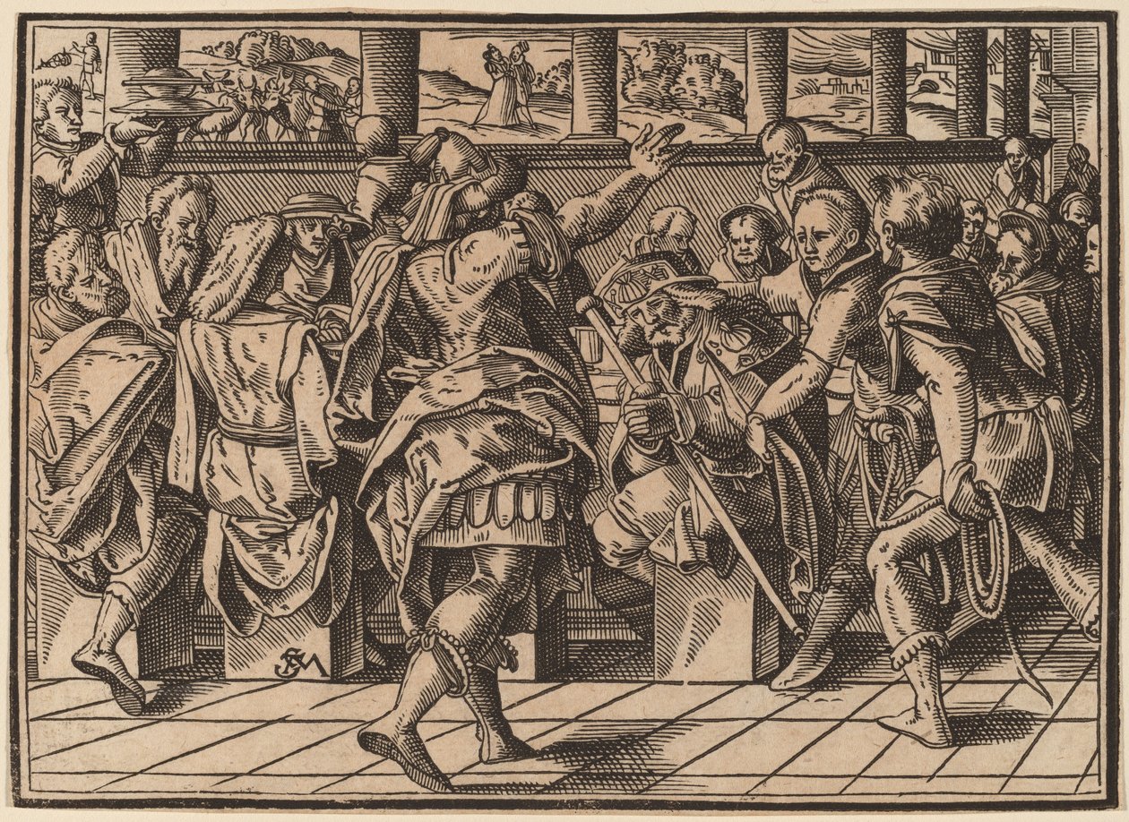 Sankt Jakobs martyrskap (?) av Christoph Murer
