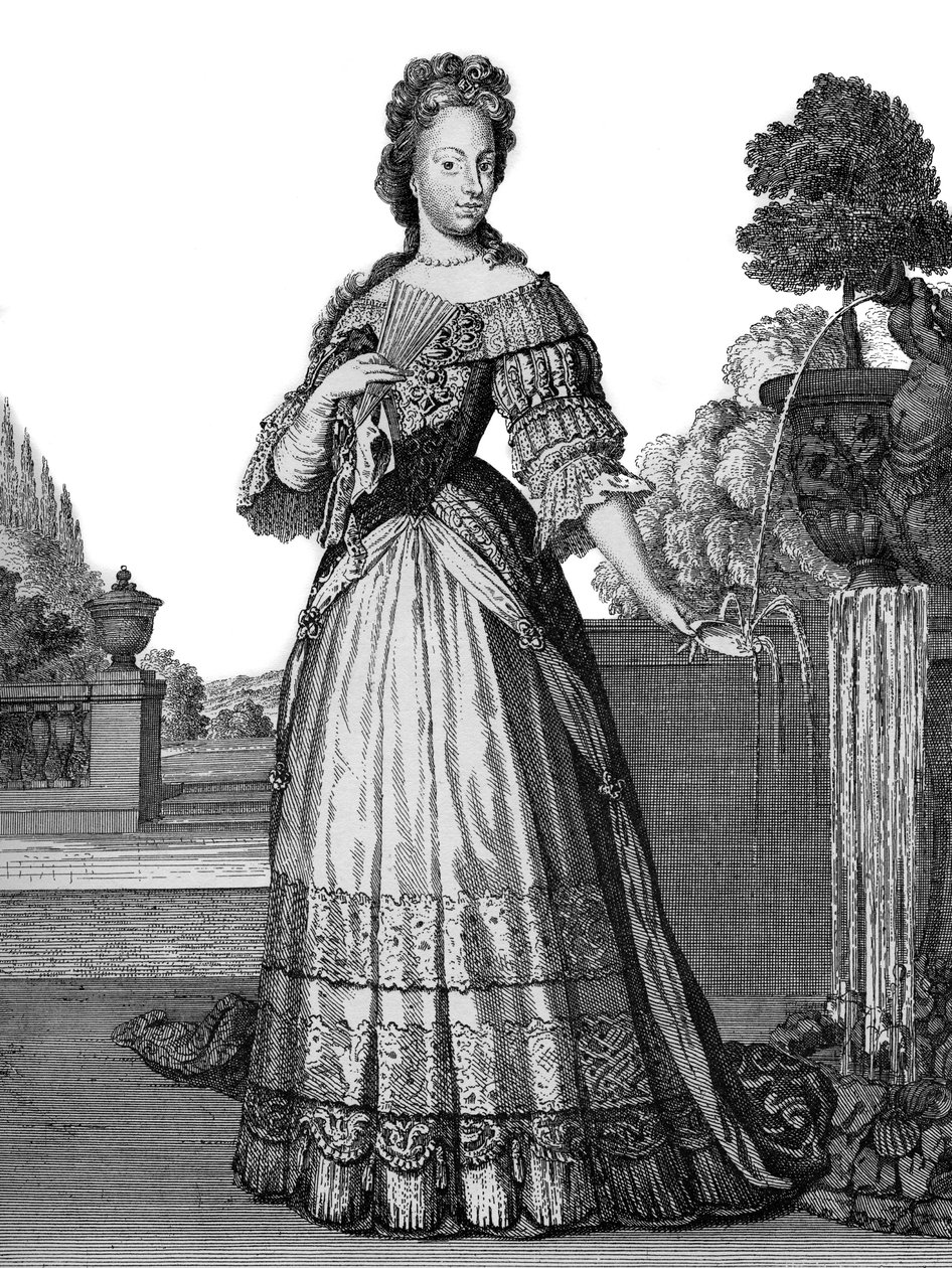 porträtt av Maria Josepha av Österrike av Christoph Weigel