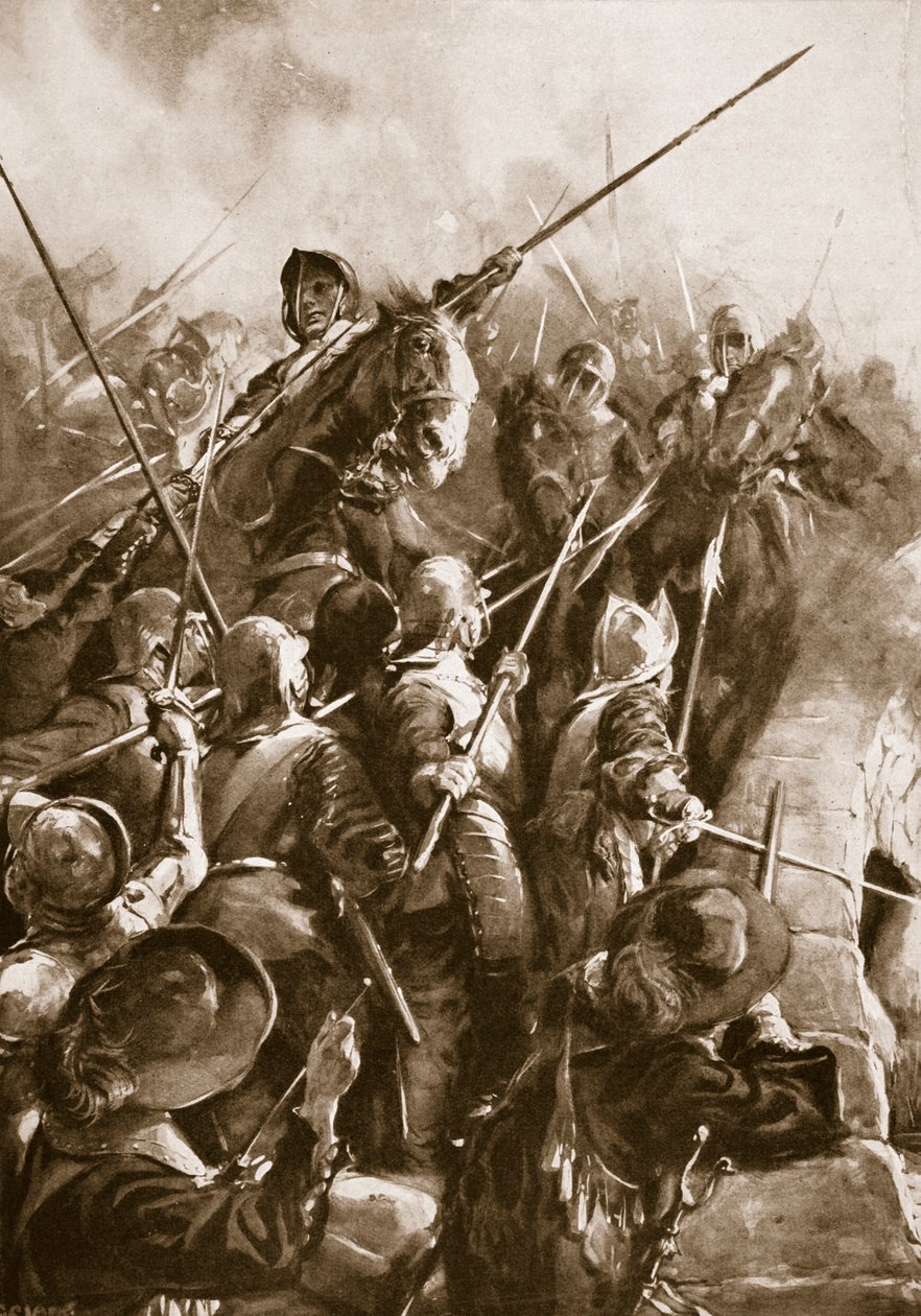 Preston, 17 augusti 1648: "Vid Peke