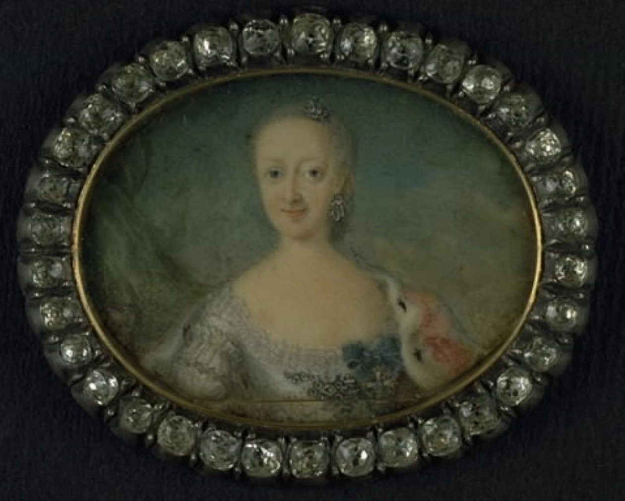 Drottning Juliane Marie av Christopher Foltmar