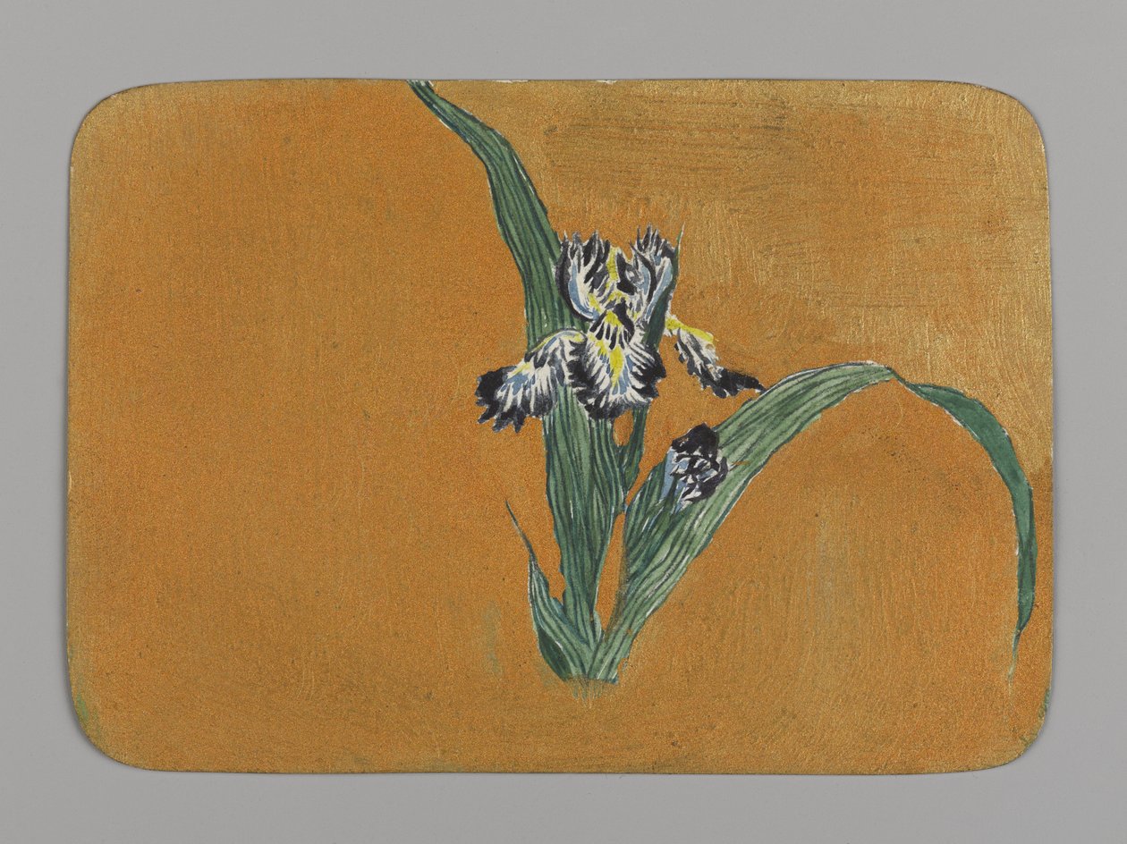 Iris (wc på papper) av Christopher Grant La Farge