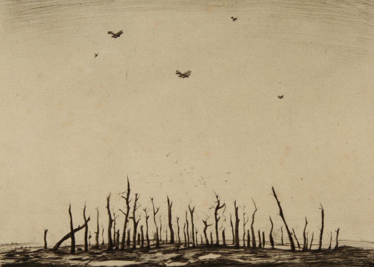 Den förbannade veden av Christopher Richard Wynne Nevinson
