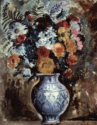 Blommor i en kruka av Christopher Wood