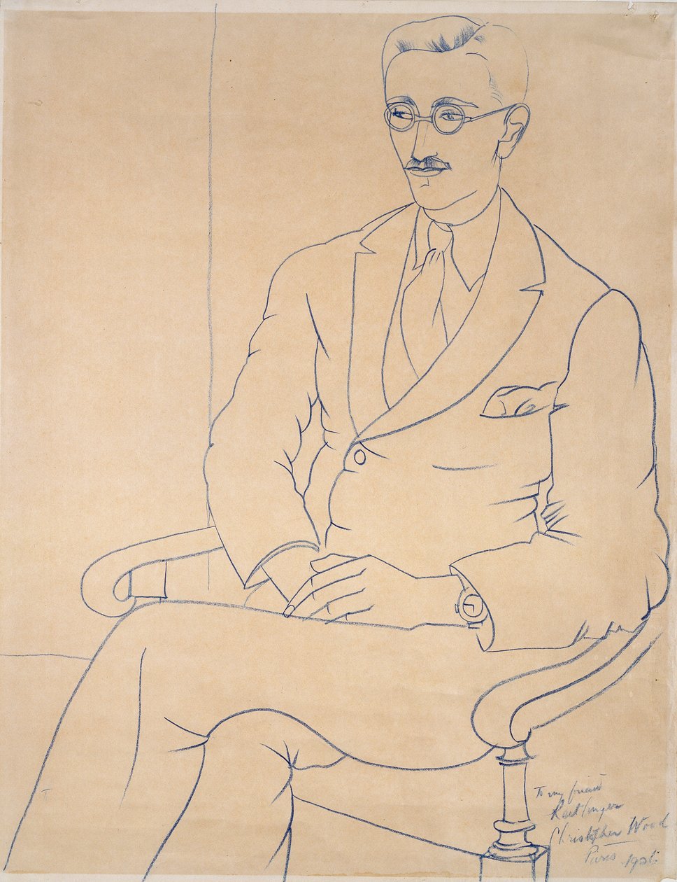 Porträtt av Gerald Reitlinger, 1926 av Christopher Wood