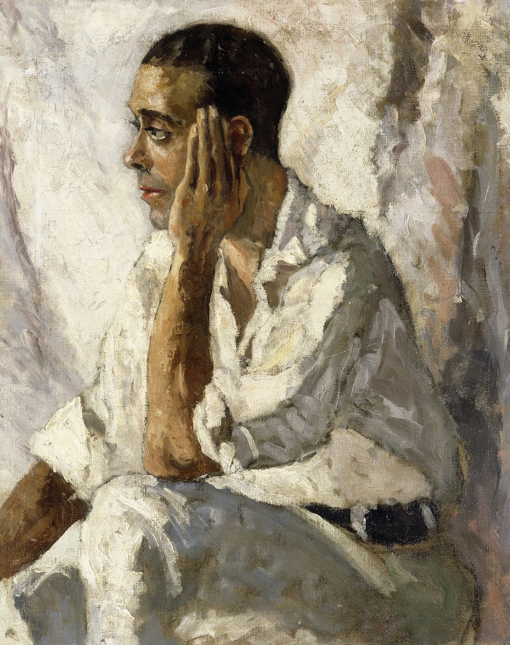 Porträtt av J.A. Gandarilla av Christopher Wood